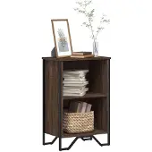 vidaXL Boekenkast 50x31x74,5 cm bewerkt hout bruin eikenkleur