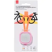 HEMA USB Fietslampje Voor- En Achter Roze
