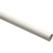 Overig Gordijnroede Wit - 120cm - Diam. 20mm - Niet Verstelbaar