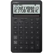Casio Bureaurekenmachine Cijferige display Zwart Batterij JW-200DQ-BK