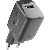 Fresh 'n rebel 30W PD WALL CHARGER USB-A USB-C - STORM GREY
