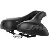 Selle Smp Zadel Martin Touring, maat L, 256x263 mm, zwart. Artikelnummer: ZSTT02MARTOURLARG-NE
