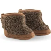 Corolle poppenlaarsjes schapenvacht-look bruin 36cm poppen accessoire.