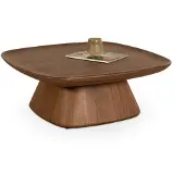 Bommel Wonen Salontafel Calum - vierkant 85x85 cm - Walnoot