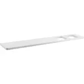 Sapho Abeline Rockstone planchet 60cm, 2 gaten, mat wit