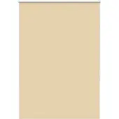vidaXL Verduisteringsgordijn, beige, 110x150 cm, stofbreedte 105,7 cm