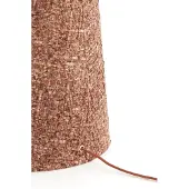 Light & Living Staande schemerlamp Micky Ø 38cm - bouclé - bordeaux
