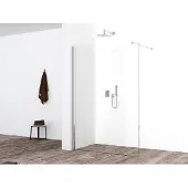 Wiesbaden Inloopdouche Eco 120x220 Cm 8 Mm Nano Coating Helder Glas Chroom