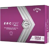 Callaway ERC Soft 2023 White Triple Track Pink 12 Golfbal