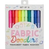 Ooly - Fabric Doodlers - 12 Stiften om je kleding op te leuken!