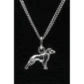 MOOYE ® - Collectie Zilveren Duitse brak ketting hanger - klein