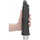 Hotlips Realrock Vibrator – 23 cm Vibrating Dildo – Zwart