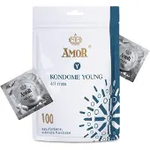 Amor Young Condooms 49mm 100 St