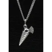 MOOYE ® - Collectie Zilveren IJsje Oubliehoorn ketting hanger