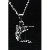MOOYE ® - Collectie Zilveren Marlijn ketting hanger