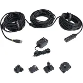 StarTech.com Actieve USB 2.0 Herhaalcable - STARTECH - 25 m - Zwart - Afgeschermd