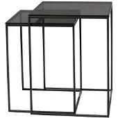Kaheku Tisch Eklund, set van 2, zwart, artikelnummer 323025913
