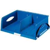 Leitz sorteerbak Sorty, A4 liggend, polystyreen, blauw