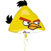 Amscan - Folie Super Shape Angry Bird Geel