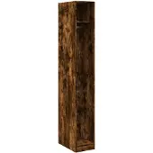 vidaXL Kledingkast 30x50x200 cm bewerkt hout gerookt eikenkleurig