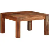 vidaXL Salontafel 60x60x35 cm massief acaciahout