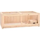 vidaXL Hamsterkooi 104x52x38 cm massief vurenhout