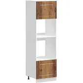 vidaXL Ovenkasten 2 st Kalmar bewerkt hout oud houtkleurig