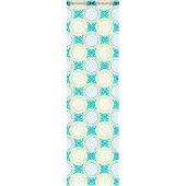 vidaXL Doucherolgordijn met cassette 80x240 cm stofbreedte 76 cm