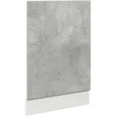 vidaXL Vaatwasserpaneel Lyon 45x3x67 cm betongrijs