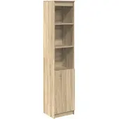 vidaXL Highboard 37,5x35x180 cm spaanplaat sonoma eikenkleurig