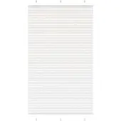 vidaXL Plissé rolgordijn 120x200 cm stofbreedte 119,4cm polyester wit