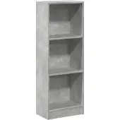 vidaXL Boekenkast 40x24x109 cm bewerkt hout betongrijs