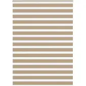 vidaXL Zebra Blind 155x200 cm stofbreedte 150,9 cm polyester zandbruin