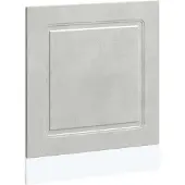 vidaXL Vaatwasserfront Kalmar, betonkleur, 60x1,5x57 cm, houtvezelplaat