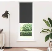 vidaXL Verduisteringsgordijn, zwart, 85x230 cm, stofbreedte 80,7 cm