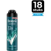Rexona Deospray Men  Marine 150 ml - Voordeelverpakking 18 stuks