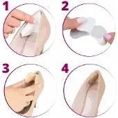 Sulpo Zachte Hielkussens voor Schoenen - Anti-Blaren & Pasvorm