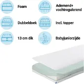 Aerosleep Matras + Topper Led EvoDuo 60x120