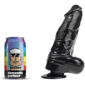 Domestic Partner - Panzer Medium - Dildo - 21 x 6 cm - Zwart