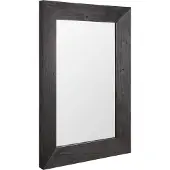 MUST Living Spiegel Lola rectangular 140x100x7cm, black