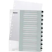 Leitz WOW Tabblad 1-20 tabs herbruikbaar A4 formaat Zwart/Wit