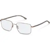 Rodenstock Bril - - R7176 - Metaal - 57/17/145 - Bruin/Grijs