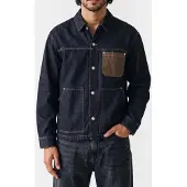 Tommy Hilfiger Chore Jacket Denim Dark Maat: M | Spijkerjassen Outlet | Heren | Blauw
