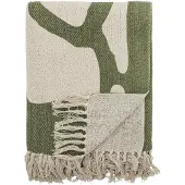 Bloomingville Dalmine plaid 130x160 cm Groen