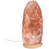 Envostar Harmony zoutlamp naturel voet 30-35cm, rood, Woon-/ Eetkamer, Steen, Tafellamp