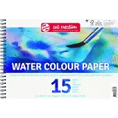Royal Talens aquarelpapier, 240 g, ft 21 x 29,7 cm, A4, blok van 15 vel