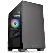 Thermaltake S100 Zwart - Doos zonder voeding - Minitower - Micro-ATX-formaat