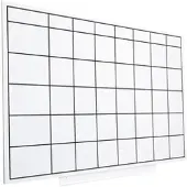 Rocada whiteboard - Skinplanner - 75x115cm - wit gelakt - RO-6420UP