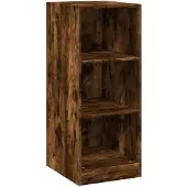 vidaXL Kledingkast 48x41x102 cm bewerkt hout gerookt eikenkleurig