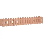 vidaXL Plantenbak verhoogd hekontwerp 200x30x30 cm massief douglashout